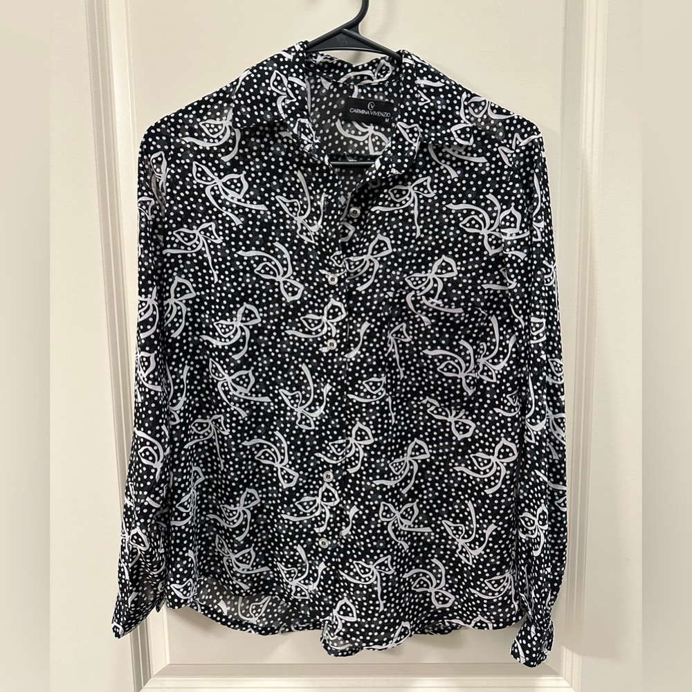 sheer blouse